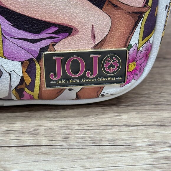 Bioworld Mini Backpack JOJO's Bizarre Adventure Golden Wind Floral Multicolor - Picture 4 of 10